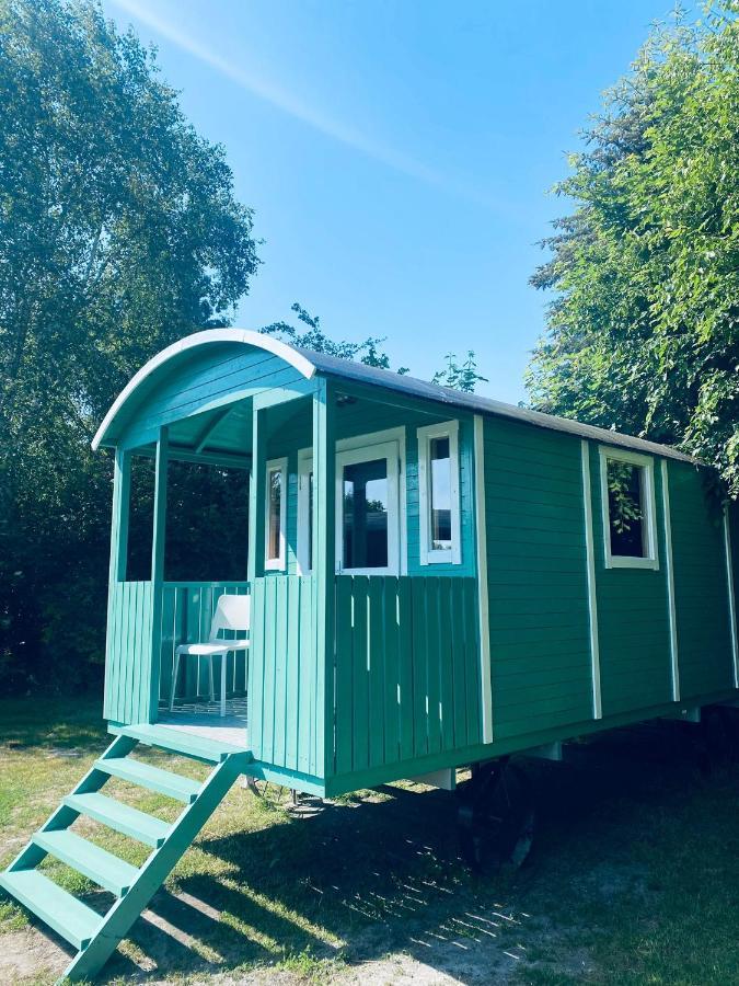 Pipowagens Bij Pannenkoekenrestaurant & Camping De Koppenjan 'Een Uniek Verblijf Met Kinderspeelboerderij' Jubbega-Schurega Zewnętrze zdjęcie